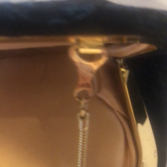 VTG Y2k black Harry Levine 3 piece set HL  USA clutch handbag - Picture 11 of 12